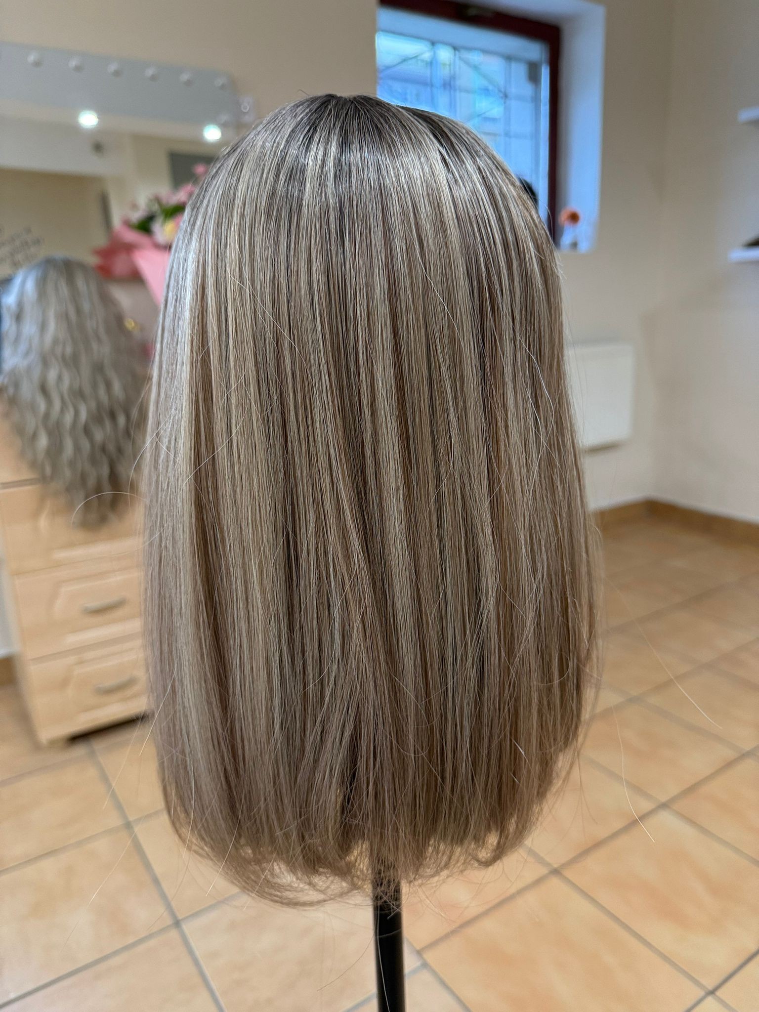 Peruka syntetyczna long bob